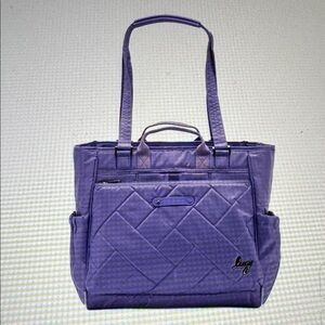 Lug Cabby SE Amethyst Purple Tote Bag New With Tags